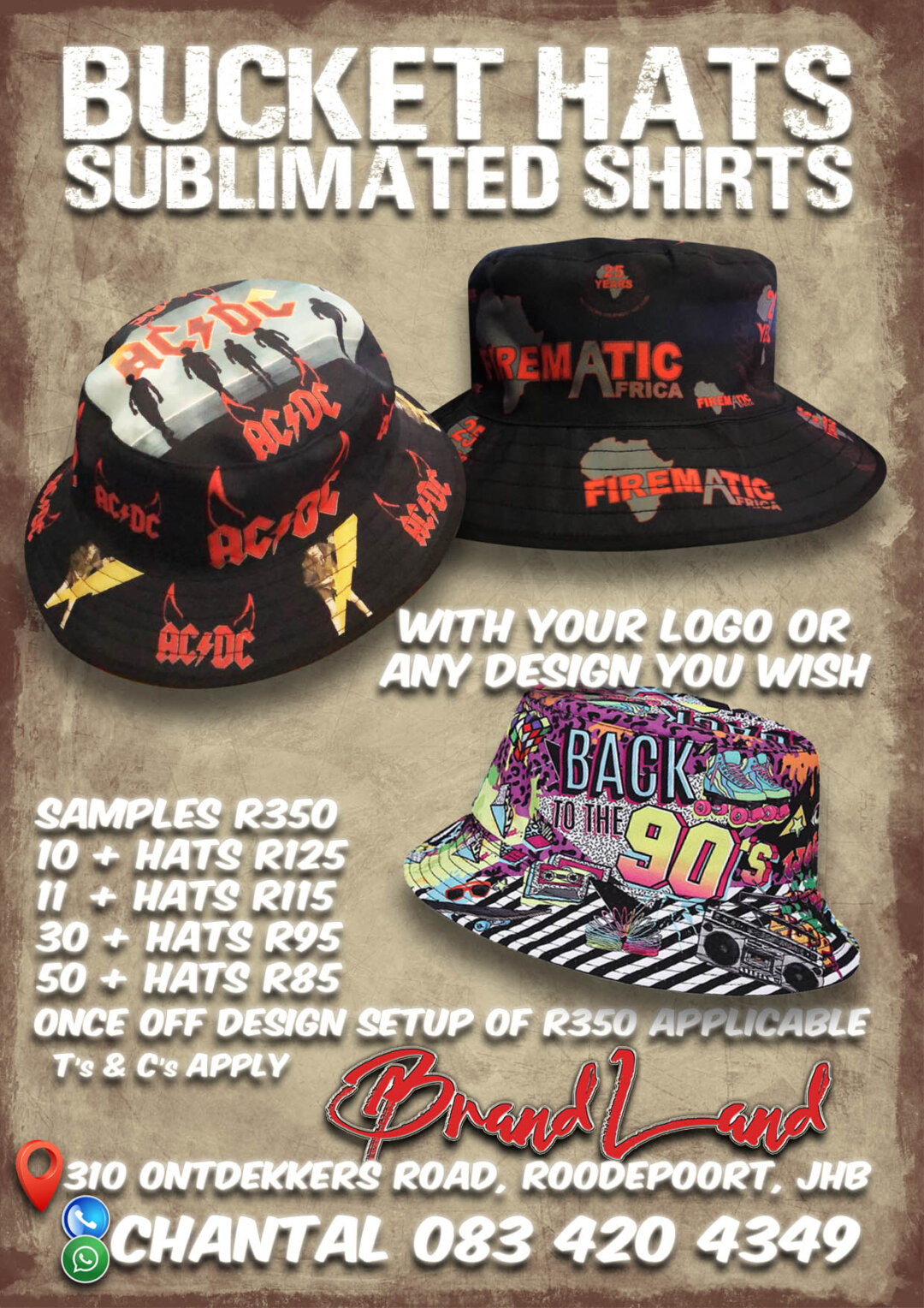 We offer the best quality sublimated clothing in South Africa