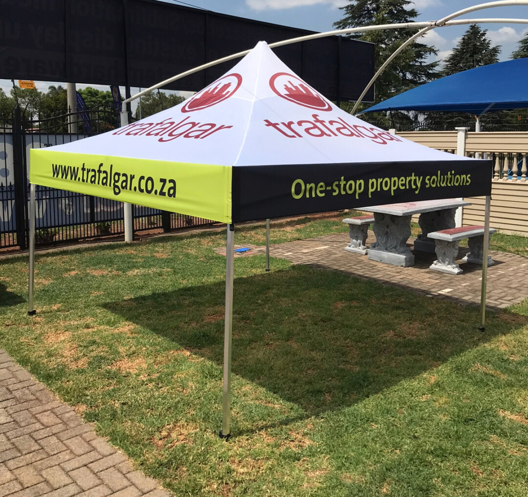 We are the largest branded gazebo factory in South Africa and supply direct