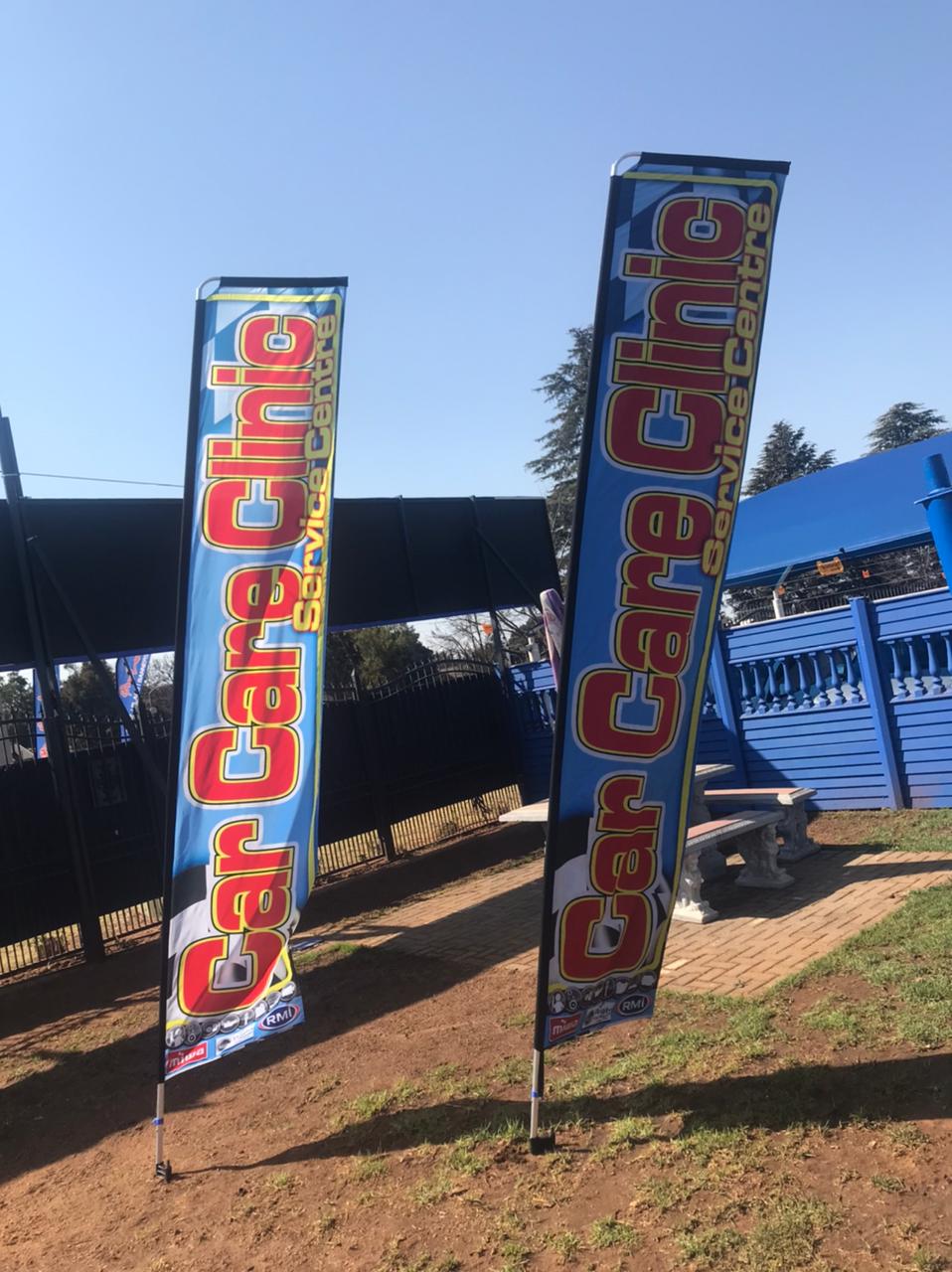 Budget flags and banners direct from the largest flag and banner factory in SA