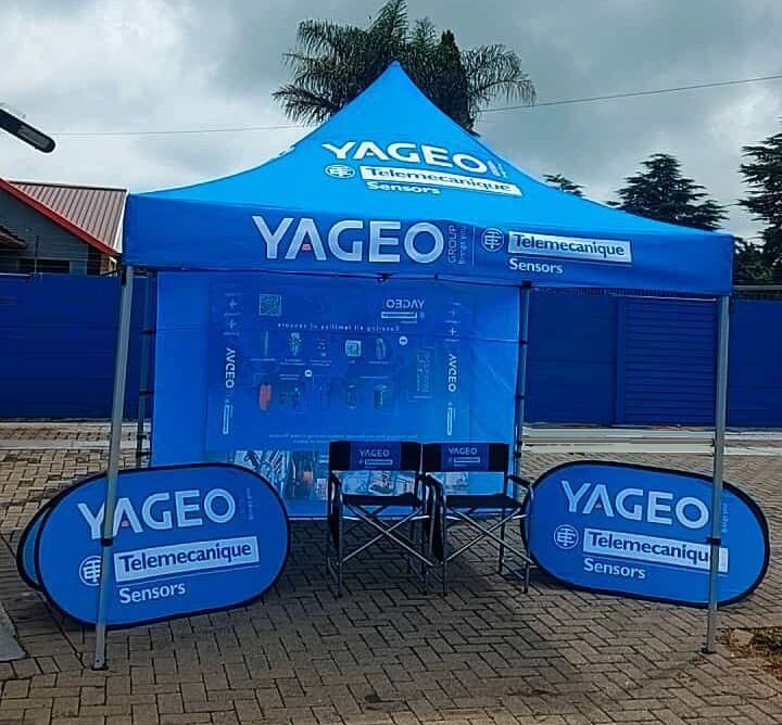 We manufacture branded gazebos, banners and flags. Buy your custom printed display products for indoor and outdoor events online