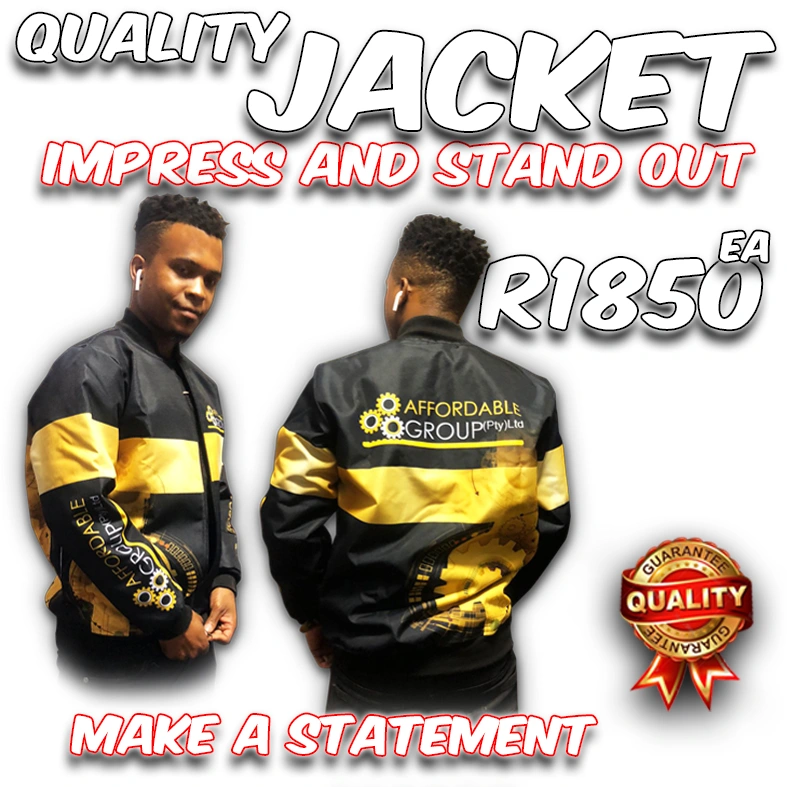 We offer the best quality sublimated clothing in South Africa