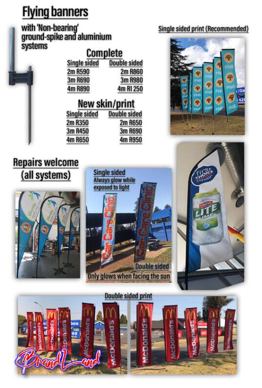 Largest supplier of branded gazebos and flags and banners in south africa